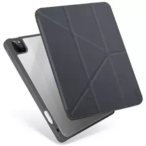 Pouzdro UNIQ Case Moven iPad Pro 12,9" (2021) Antimicrobial charcoal grey (UNIQ-NPDP12.9(2021)-MOVGRY)