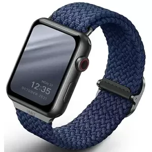 Řemínek UNIQ strap Aspen Apple Watch 44/42mm Braided oxford blue (UNIQ-44MM-ASPOBLU)