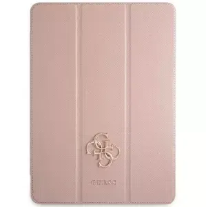 Pouzdro Guess GUIC11PUSASPI iPad 11" 2021 Book Cover pink Saffiano Collection (GUIC11PUSASPI)