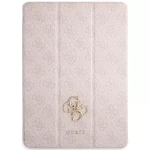 Pouzdro Guess GUIC12G4GFPI iPad 12,9" 2021 Book Cover pink 4G Collection (GUIC12G4GFPI)