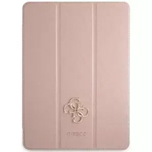 Pouzdro Guess GUIC12PUSASPI iPad 12,9" 2021 Book Cover pink Saffiano Collection (GUIC12PUSASPI)