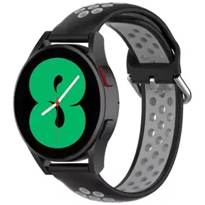 Řemínek TECH-PROTECT SOFTBAND SAMSUNG GALAXY WATCH 4 40 / 42 / 44 / 46 MM BLACK/GREY (9589046917202)