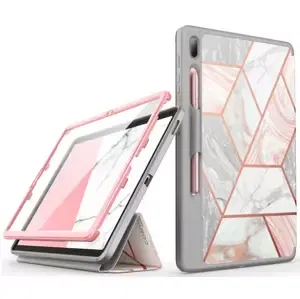 Pouzdro SUPCASE COSMO GALAXY TAB S7 FE 5G 12.4 T730 / T736B MARBLE