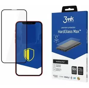 Ochranné sklo 3MK HardGlass Max iPhone 13/13 Pro black, FullScreen Glass (5903108435284)