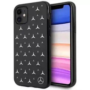 Kryt Mercedes MEHCN61ESPBK iPhone 11 6,1" black hardcase Silver Stars Pattern (MEHCN61ESPBK)