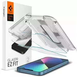 Ochranné sklo Spigen tR EZ Fit, t.s.o. 2 Pack - iPhone 13/13 Pro (AGL03385)