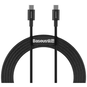 Kabel Baseus Superior Series Cable USB-C to USB-C, 100W, 2m (black) (6953156208445)