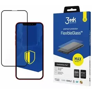 Ochranné sklo 3MK FlexibleGlass Max iPhone 13/13 Pro black