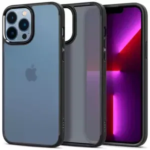 Kryt SPIGEN ULTRA HYBRID IPHONE 13 PRO MATTE FROST BLACK (ACS03621)