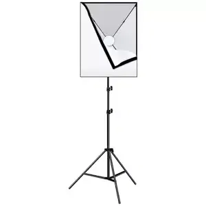 Puluz Studio softbox 50x70cm, tripod, LED bulb 1 pcs PU5070EU