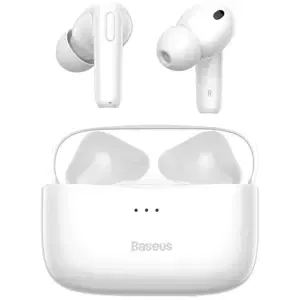 Sluchátka Baseus SIMU ANC True Wireless Earphones TWS S2 (white) (6953156203990)