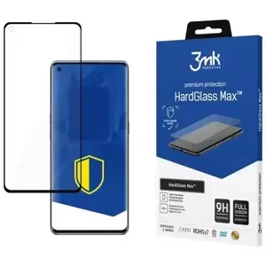 Ochranné sklo 3MK HardGlass Max Oppo Reno 6 Pro 5G black, FullScreen Glass