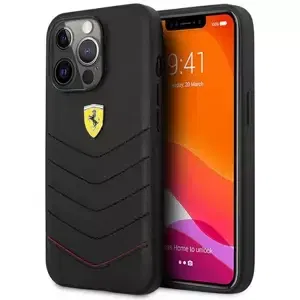 Kryt Ferrari FEHCP13LRQUK iPhone 13 Pro/13 6,1" black hardcase Off Track Quilted (FEHCP13LRQUK)