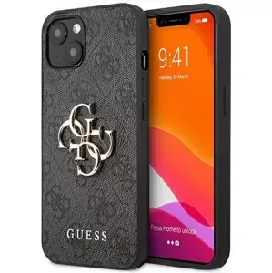 Kryt Guess GUHCP13S4GMGGR iPhone 13 mini 5,4" grey hardcase 4G Big Metal Logo (GUHCP13S4GMGGR)