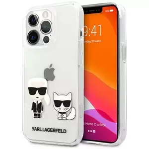 Kryt Karl Lagerfeld KLHCP13LCKTR iPhone 13 Pro / 13 6,1" hardcase Transparent Karl & Choupette (KLHCP13LCKTR)