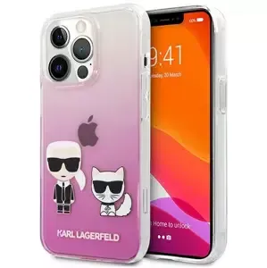 Kryt Karl Lagerfeld KLHCP13LCKTRP iPhone 13 Pro / 13 6,1" hardcase pink Karl & Choupette (KLHCP13LCKTRP)