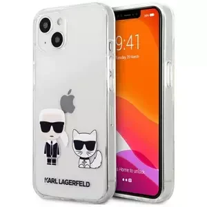 Kryt Karl Lagerfeld KLHCP13SCKTR iPhone 13 mini 5,4" hardcase Transparent Karl & Choupette (KLHCP13SCKTR)