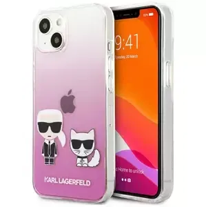 Kryt Karl Lagerfeld KLHCP13SCKTRP iPhone 13 mini 5,4" hardcase pink Karl & Choupette (KLHCP13SCKTRP)