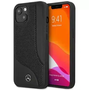 Kryt Mercedes MEHCP13SCDOBK iPhone 13 mini 5,4" black hardcase Leather Perforated Area (MEHCP13SCDOBK)