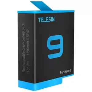 Náhradní díl Telesin Battery for GoPro Hero 9 / Hero 10 (GP-BTR-901) 1750 mAh