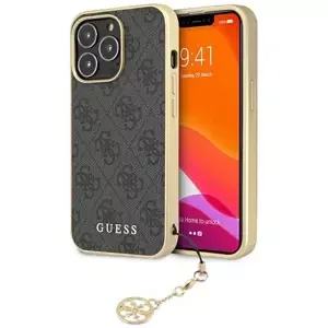 Kryt Guess GUHCP13XGF4GGR iPhone 13 Pro Max 6,7" grey hardcase 4G Charms Collection (GUHCP13XGF4GGR)