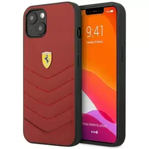 Kryt Ferrari FEHCP13SRQUR iPhone 13 mini 5,4" red hardcase Off Track Quilted (FEHCP13SRQUR)