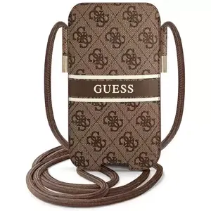 Guess Handbag GUPHL4GDBR 6.7 "brown hardcase 4G Stripe (GUPHL4GDBR)