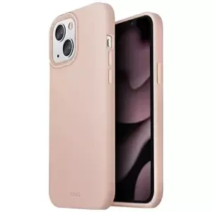 Kryt UNIQ case Lino Hue iPhone 13 6,1" blush pink MagSafe (UNIQ-IP6.1HYB(2021)-LINOHMPNK)