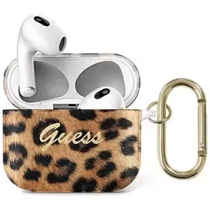 Guess GUA3USLEO AirPods 3 cover gold Leopard Collection (GUA3USLEO)