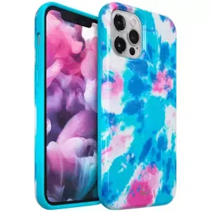 Kryt Laut Huex Tie Dye for iPhone 12 / 12 Pro sky blue (L_IP20M_TD_BL)