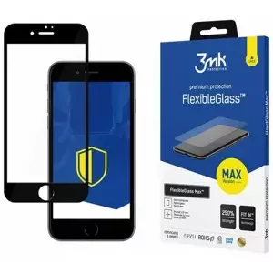 Ochranné sklo 3MK FlexibleGlass Max iPhone 7/8/SE 2020 black