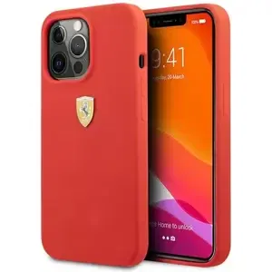 Kryt Ferrari FESSIHCP13LRE iPhone 13 Pro / 13 6,1" red hardcase Silicone (FESSIHCP13LRE)