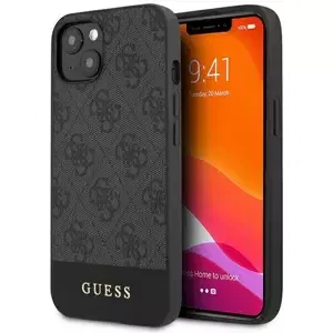 Kryt Guess GUHCP13SG4GLGR iPhone 13 mini 5,4"  grey hardcase 4G Stripe Collection (GUHCP13SG4GLGR)