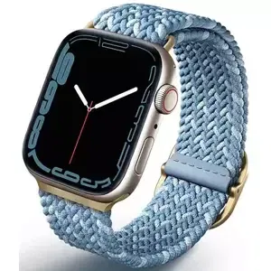 Řemínek UNIQ strap Aspen Apple Watch 40/38/41mm Braided DE  cerulean blue (UNIQ-41MM-ASPDECBLU)