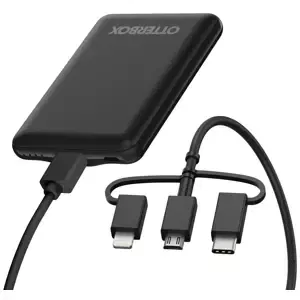 Nabíječka Otterbox Power Bank Bundle 5K MAH USB A&Micro 10W+ black (78-80638)