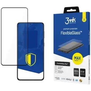 Ochranné sklo 3MK FlexibleGlass Max Samsung S901 S22 black
