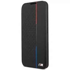 Pouzdro Case BMW BMBKS22STRTBK S22 S901 black bookcase M Collection Triangles (BMBKS22STRTBK)