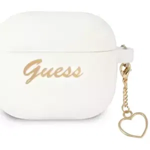 Guess GUA3LSCHSH AirPods 3 cover white Silicone Charm Collection (GUA3LSCHSH)