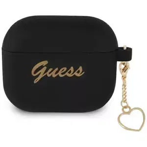 Guess GUA3LSCHSK AirPods 3 cover black Silicone Charm Collection (GUA3LSCHSK)