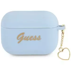 Guess GUAPLSCHSB AirPods Pro cover blue Silicone Charm Collection (GUAPLSCHSB)
