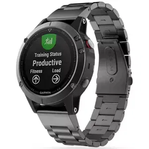 Řemínek TECH-PROTECT STAINLESS GARMIN FENIX 5 / 6 / 6 PRO / 7 BLACK