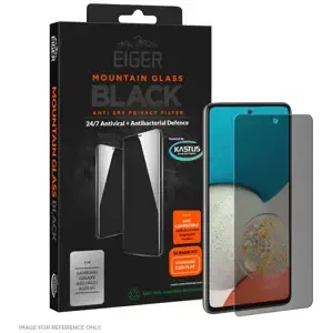 Ochranné sklo Eiger Mountain GLASS BLACK Privacy Screen Protector 2.5D Samsung Galaxy A53/A52/A52s 5G(EGMSP00230)