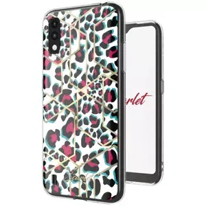 Kryt Ghostek Scarlet Case, Samsung Galaxy A01, Leopard (SCACAS036)