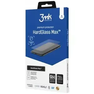 Ochranné sklo 3MK HardGlass Max Xiaomi 12 5G Black FullScreen Glass