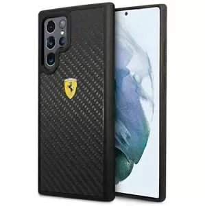 Kryt Ferrari FEHCS22LFCAK S22 Ultra S908 black hardcase On Track Real Carbon (FEHCS22LFCAK)