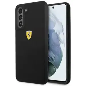 Kryt Ferrari Hardcase FESSIHCS21FBK S21 FE G990 black Silicone (FESSIHCS21FBK)