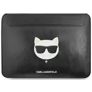 Pouzdro Karl Lagerfeld Sleeve KLCS14CHBK 13/14" black Choupette Head (KLCS14CHBK)