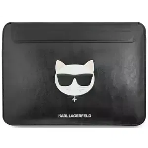 Pouzdro Karl Lagerfeld Sleeve KLCS16CHBK 16" black Choupette Head (KLCS16CHBK)