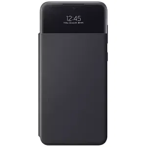 Pouzdro Case Samsung EF-EA336PB A33 5G A336 black S View Wallet Cover (EF-EA336PBEGEE)