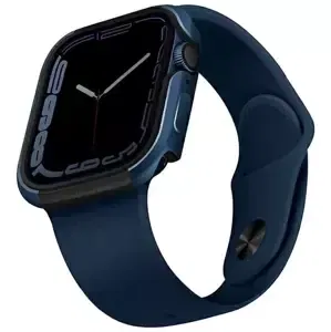 Kryt UNIQ case Valencia Apple Watch Series 4/5/6/7/SE 45/44mm. blue (UNIQ-45MM-VALCBLU)